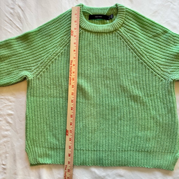 Vero Moda Nordstrom Womens’a Light Green Knit Crew Neck Sweater - Picture 7 of 9